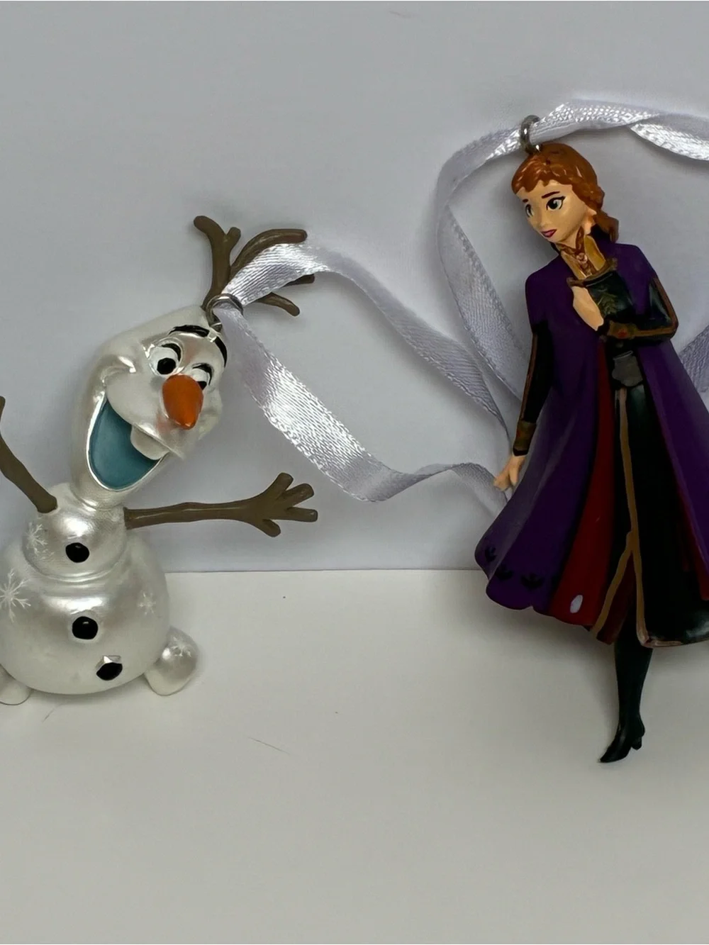 Disney Frozen Ornaments Set of 3 Olaf Anna Elsa Christmas Tree Decor